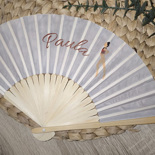 Abanico tela personalizado