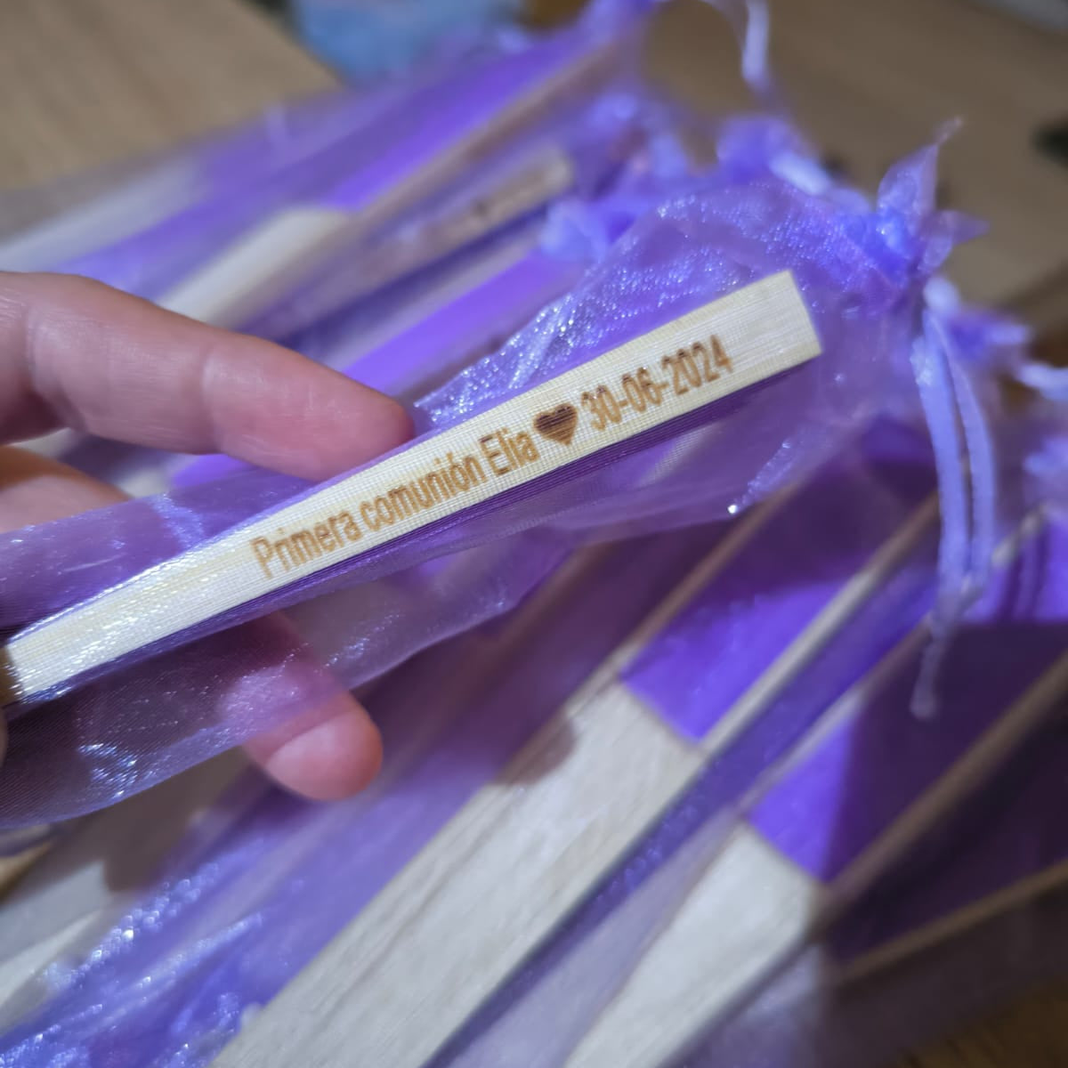 Abanico personalizado