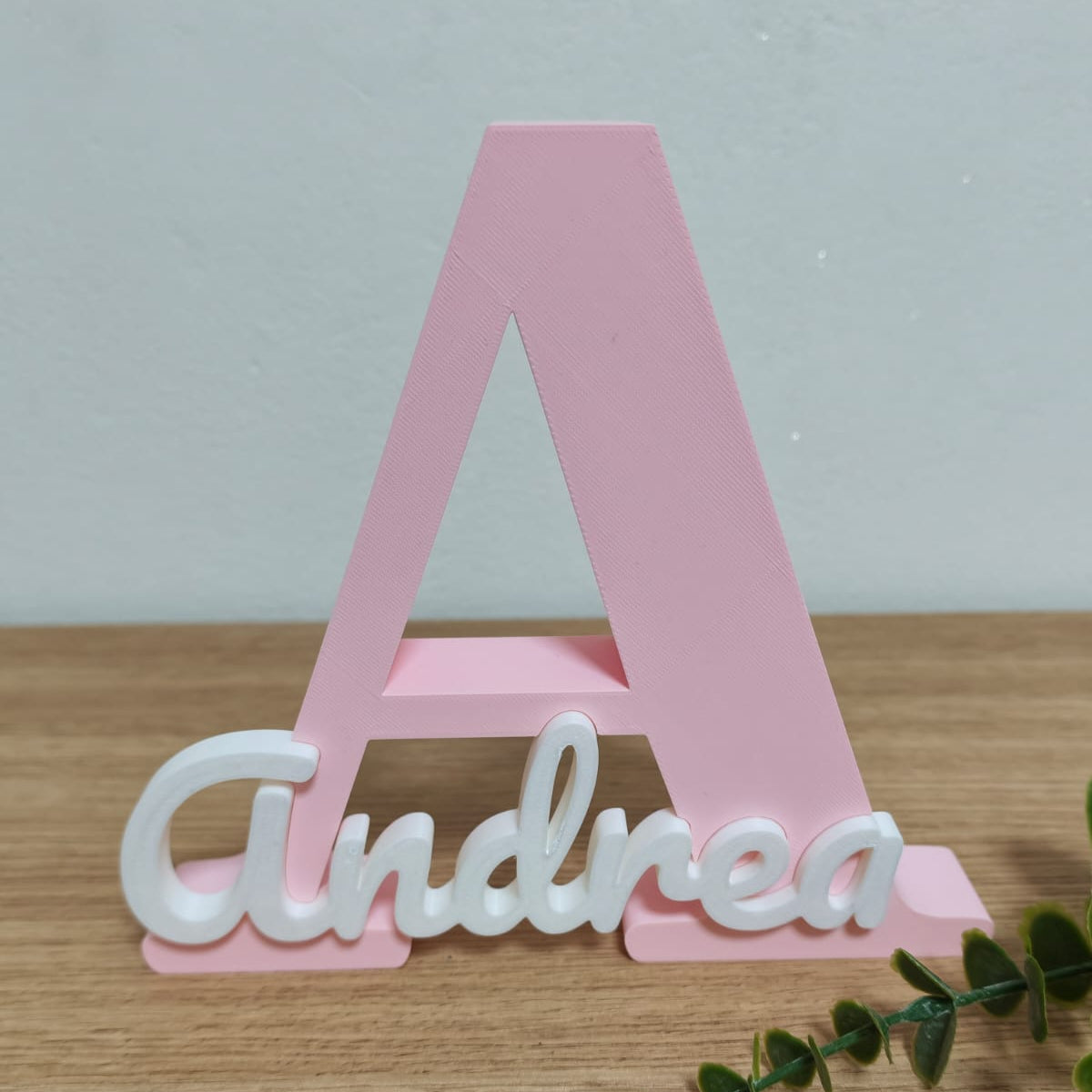 Nombre personalizado en 3D