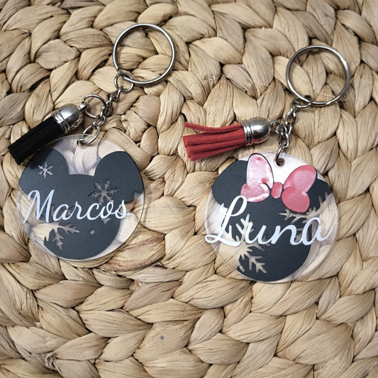 Llaveros de metacrilato