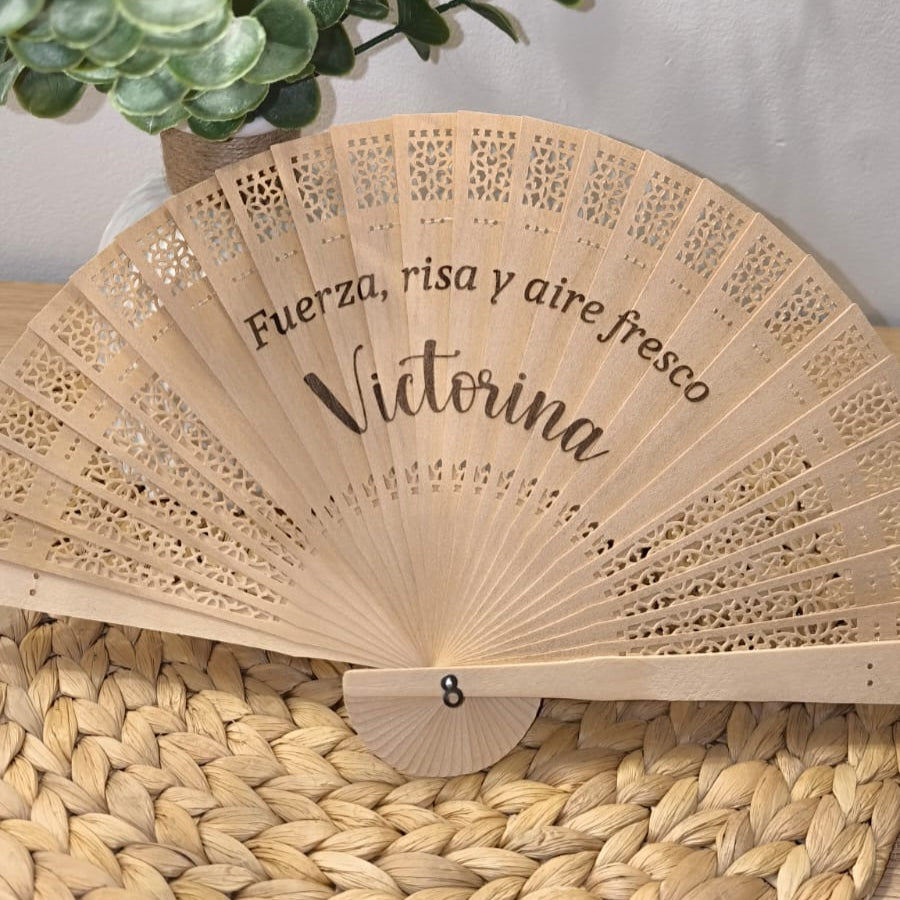 Abanico personalizado