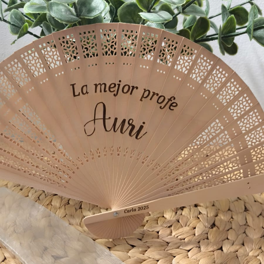 Abanico personalizado