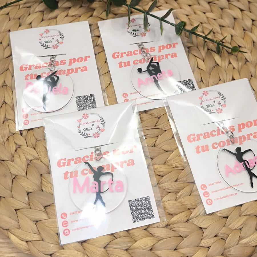 Llaveros de metacrilato