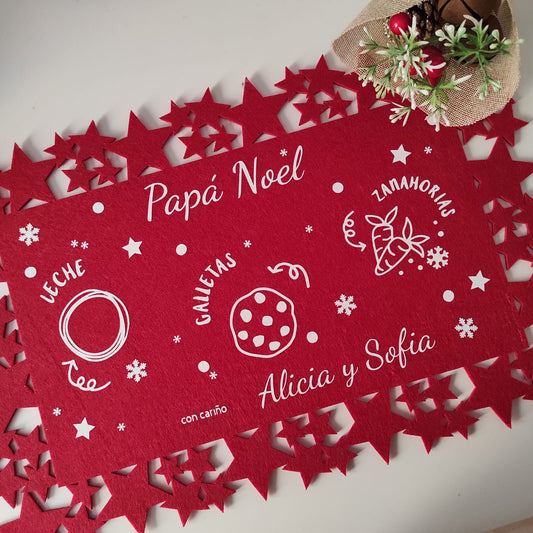 Bandeja Papa Noel Fieltro