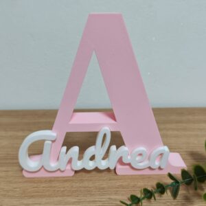 Nombre personalizado en 3D