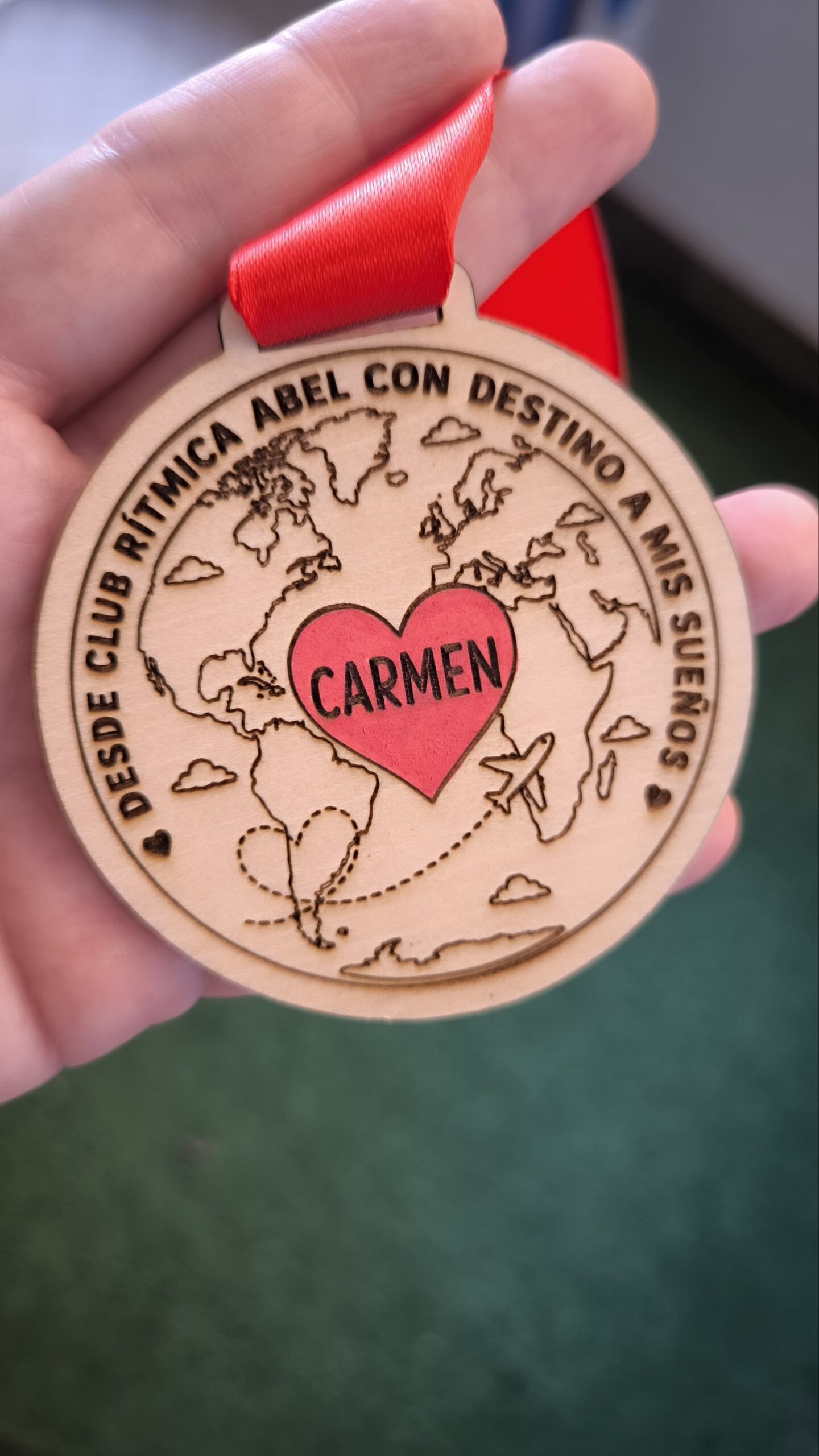 Medalla madera - Imagen 2